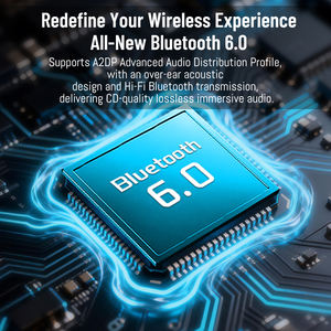 Nuevo Modelo J28, Auriculares Híbridos con Cancelación de Ruido ANC de 9 Micrófonos, 40dB+ENC, Modo de Llamadas, Juegos y Música - Product Image 3