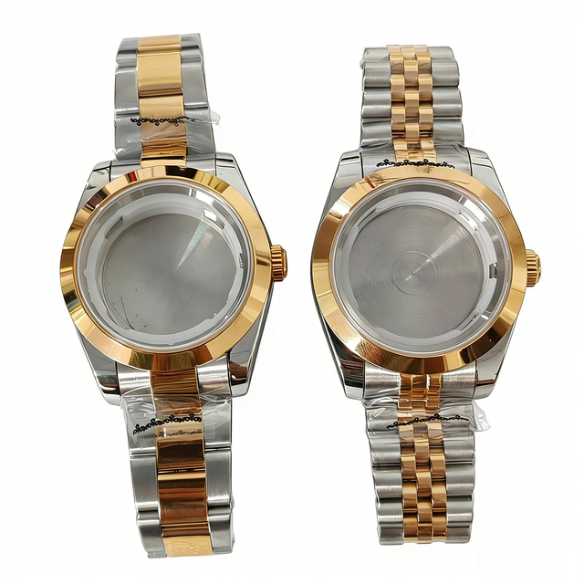 39MM Stainless Steel 316L Waterproof Watch Case for 8215/2813 Movement Sapphire Crystal Watch Parts