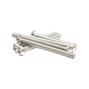 Vis à tête fraisée hexagonale ISO7380 en acier inoxydable 304 M5 M6 M12 M14 M16, filetage complet, extra longues 160-300mm - Product Image 1
