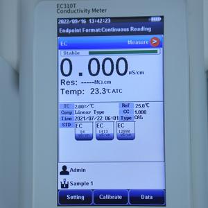 EC310T EC Meter Wasser qualitäts tester mit anpassbarer Kalibrierung des TDS-Faktor temperatur koeffizienten für die Zell konstante bis zu <span class=keywords><strong>3</strong></span> Punkten - Product Image 2