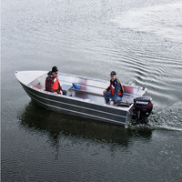 Yacht de sport miniature KinOcean Nice Bateau de vitesse en aluminium à essence avec moteur hors-bord