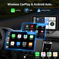 Reproductor Multimedia para Auto con Pantalla Táctil Inalámbrica Universal de 7 Pulgadas, Compatible con CarPlay y Android, GPS en Tiempo Real, Cámara de Reversa, Ranura para Tarjeta SD, OEM/ODM