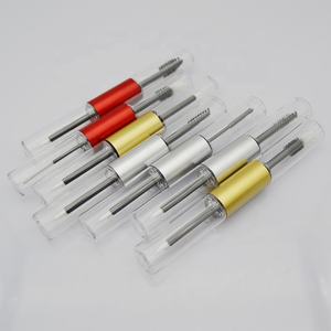 Flacon de sérum pour cils en aluminium PETG 2 en 1, vente en gros, tube de mascara double en métal, capuchon ABS, impression sérigraphique pour emballage d'eye-liner et de mascara - Product Image 4