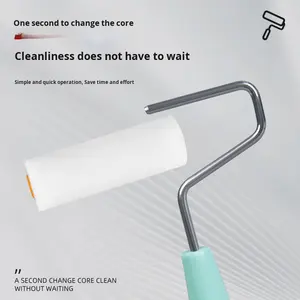 <span class=keywords><strong>Peinture</strong></span> à base d'eau à haute densité de 4 pouces sans <span class=keywords><strong>angle</strong></span> mort Pinceau à <span class=keywords><strong>rouleau</strong></span> en éponge en polyester de qualité industrielle avec <span class=keywords><strong>rouleau</strong></span> à pouce - Product Image 3