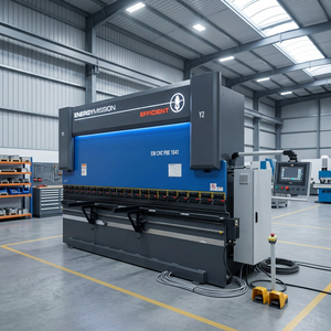 Prensa Plegadora CNC de 125T y 4100mm, Máquina Automática de Plegado y Doblado de Chapa Metálica, Prensa Plegadora Hidráulica CNC para Acero Inoxidable - Product Image 1