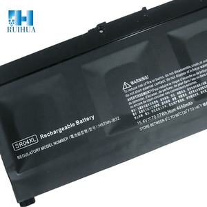 RUIHUA Nouveau <span class=keywords><strong>SR04XL</strong></span> <span class=keywords><strong>Batterie</strong></span> D'ordinateur Portable D'origine 15.4V 70.07W Pour <span class=keywords><strong>HP</strong></span> OMEN 15-CE000 Série HSTNN-IB7Z <span class=keywords><strong>Batterie</strong></span> - Product Image 3