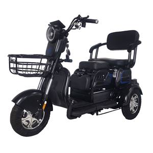 Vendita Diretta dalla Fabbrica Nuovi Eleganti Tricicli Elettrici a 3 Ruote Personalizzabili Bici Elettrica in Acciaio per Famiglie e Passeggeri - Product Image 1