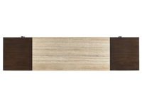Meuble TV de salon de style moderne, meuble de rangement TV en bois sur mesure pour les familles multiples américaines