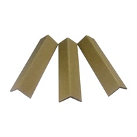 Protecteur d'angle en papier kraft laminé 30x30x3mm, rembourrage protecteur recyclable pour l'emballage de palettes