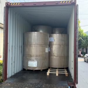 Rouleau de papier enduit de PE écologique, qualité alimentaire, recyclable, rouleau jumbo, taille personnalisée, OEM ODM pour la matière première des gobelets en papier pour boissons - Product Image 3