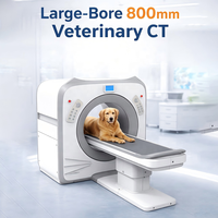 Scanner CT vétérinaire à prix d'usine, machine d'imagerie CT professionnelle pour animaux 16 bits, machine d'imagerie CT à très grand diamètre de 800 mm