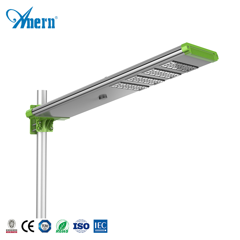 ndustrial Ideas integrado de aluminio LED luz Solar de calle 50W al aire libre IP65 llevó la lámpara de calle Solar
