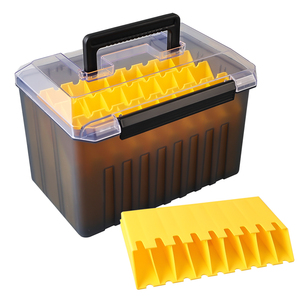 Hộp đựng đồ câu cá 23.5*17.6*16.5cm, thùng đựng đồ câu cá, có lưới ngăn tháo rời, hộp đựng đồ câu cá chống thấm nước, hộp đựng mồi câu cá cứng cáp - Product Image 3