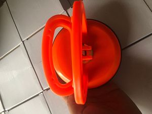 Sollevatore a <span class=keywords><strong>Ventosa</strong></span> Singola Rosso in Plastica per Piastrelle, Pavimenti, Lastre e Vetro - Product Image 5