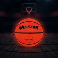 Ballon de basket lumineux LED personnalisé taille 7, phosphorescent, pour enfants et jeux nocturnes – Offre spéciale