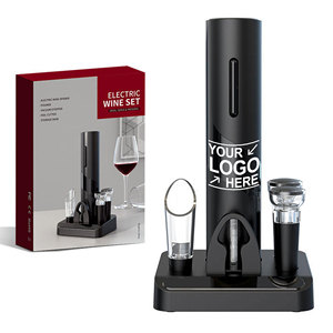 Abridor de Botellas de Vino Eléctrico Recargable por USB, Automático y Multifuncional, Personalizable con Logotipo, Venta al Por Mayor - Product Image 1