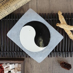 Fabrication OEM de plâtre noir et blanc, numéro d'approbation gratuit, échantillonnage et traitement gratuits, plâtre Bagua Taiji en un seul point de contact. - Product Image 1