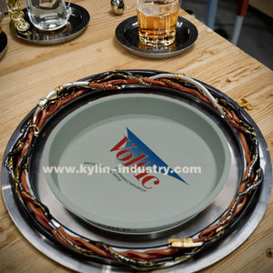 Bandeja redonda práctica de hojalata, nueva palabra of bucal - Product Image 4