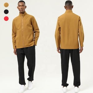 Veste de golf coupe-vent légère et respirante à fermeture éclair pour homme Manteau de course coupe-vent et résistant à l'eau pour l'extérieur - Product Image 3