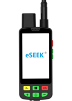 1 PDA + 1 Collar para Rastreador GPS de Perros, Beidou Glonass, IP68 Impermeable, Más de 20 Horas de Duración de la Batería, Uso para Perros de Caza, Metal y Silicona
