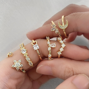 Anillo Unisex de Latón Estilo Clásico MAR065 FOXI, Chapado en Oro de 18K, Talla Ajustable para Mujer y Hombre - Product Image 4