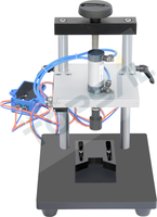 Machine de remplissage semi-automatique pneumatique efficace pour liquides, parfums, boissons et miel, en acier inoxydable 304, certifiée CE ISO