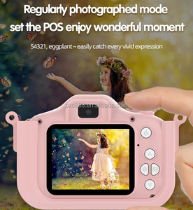 <span class=keywords><strong>Meilleure</strong></span> caméra licorne pour enfants, filles et garçons - Mini caméra vidéo pour vlogging avec double objectif MicroSD X10S - Product Image 5