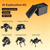 Plateforme robotique à 4 jambes, vitesse maximale de 160 cm/s, interfaces multiples, batterie au lithium de 2600 mAh, 11,1 V, garantie d'un an, électronique