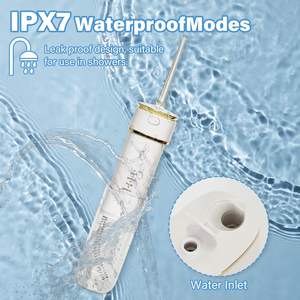 Hydropulseur Dentaire Électrique Portable Sans Fil OEM Professionnel, 3 Buses, Rechargeable Type-C, Étanche IPX7, Idéal Hôtels - Product Image 4