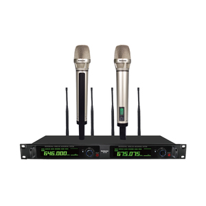 Sistema de micrófono inalámbrico profesional X9 Veida UHF de 200m con tecnología True Diversity, micrófono de diadema profesional para presentaciones en escenario. - Product Image 2