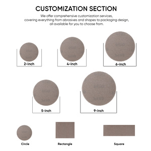 6 Inch Sanding Mesh 305mm Hook and Loop <strong>Sandpaper</strong> Disc Replaceable Dust Free Sanding Discs Manufacturer for Mirka <strong>Abranet</strong> - Product Image 4