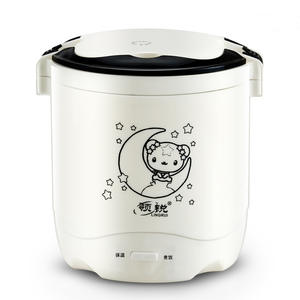 Lingrui Mini <b>Rice</b> <b>Cooker</b> 1.2L Portable Electric For Office Students Dormitory Steaming Cylinder Plastic Housing - Product Image 4
