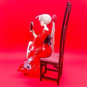 Figurine de dessin animé en PVC pour fille élégante, avec fan de <span class=keywords><strong>bande</strong></span> <span class=keywords><strong>dessinée</strong></span>, jouet à collectionner, cadeau décoratif, ornement - Product Image 6