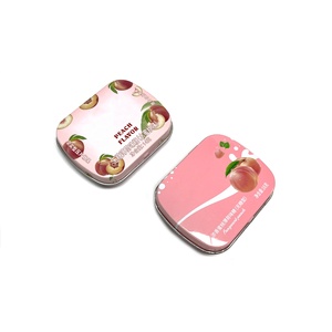 Boîte en étain carrée miniature de qualité alimentaire personnalisée |   Conteneur de stockage en métal avec couvercle pour l'emballage alimentaire en gros - Product Image 1