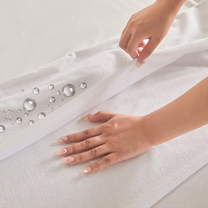 Mattress Protector <strong>Fleece</strong> <strong>Fitted</strong> <strong>Sheets</strong> Terry Premium Terry <strong>Fitted</strong> <strong>Sheet</strong> - Deep Pocket Elastic,Hotel Bedding <strong>Sheet</strong> - Product Image 1