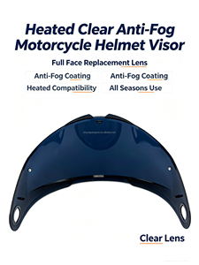 Visera de Repuesto para Casco de Motocicleta SHOEI <span class=keywords><strong>Neotec</strong></span> <span class=keywords><strong>2</strong></span>, Protector Facial Completo Antiarañazos - Product Image 1