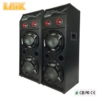 Enceinte Laix DS-6 12 pouces Bass Custom avec amplificateur 120W+120W Contrôle DJ large Gamme de son Home cinéma Stéréo Audio Enceintes de scène