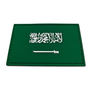 Écussons de drapeaux nationaux 3D en PVC, caoutchouc et silicone, drapeau multinational avec patch auto-agrippant - Product Image 4
