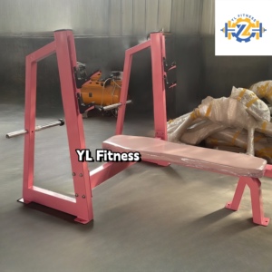 BRAVE LEADING FITNESS Equipo Comercial Fitness Gimnasio Plano Banco De Entrenamiento De Fuerza Maquina - Product Image 3