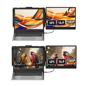 Extensor de pantalla de portátil <span class=keywords><strong>DF</strong></span> Extensor de monitor de portátil de 14 "Pantalla portátil para computadora portátil de 13-17,3" con uso de USB-C para Windows Mac - Product Image 1