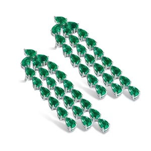 Pendientes de Tornillo Personalizados Populares para Mujer, Chapados en Oro de 14K, Joyería para Fiestas - Product Image 1