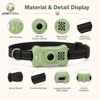 Collier GPS pour animaux de compagnie avec caméra WiFi 4G, appel vidéo 1080P, localisation en temps réel pour chiens, chats, promenades, randonnées, voyages