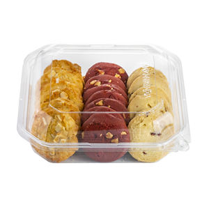 Contenedores de Bandeja Transparentes de PET de Dos Piezas de Alta Calidad de 48 Onzas, Diseño Patentado de Seguridad a Prueba de Manipulación, Reciclables para Alimentos, Ensaladas y Comestibles - Product Image 4