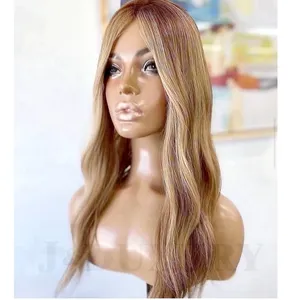 100% cheveux humains européens Blonde Clip In Hair Piece Juif Casher Topper 6x7 '7x8' Soie Base Toupet Pour Les Femmes