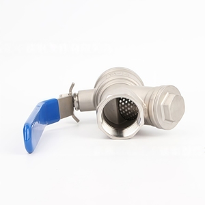 Boule filtrante en acier inoxydable de type Y avec filetage interne pour climatisation - Product Image 3
