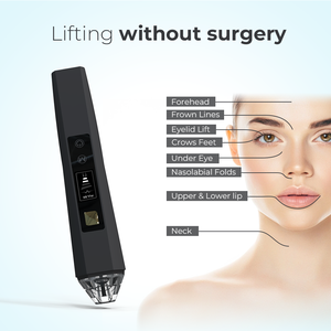 2025 removedor de arrugas masajeador de elevación de cara y cuello uso doméstico equipo de belleza terapia de estiramiento de la piel varita dispositivo antiarrugas - Product Image 3