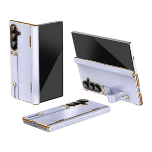 Étui de téléphone <span class=keywords><strong>portable</strong></span> pliable antichoc en TPU+PC avec protection contre les chutes et dragonne pour Z Fold 3/4/5/6/7, avec protection d'écran - Product Image 3