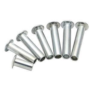 Remaches Semitubulares de Cabeza Ovalada de Acero Galvanizado DIN 6791 - Product Image 1