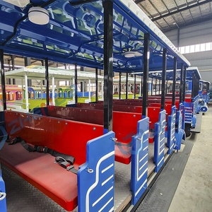Tren Eléctrico Turístico para Instalaciones de Entretenimiento, Vagón Turístico Personalizado, Carro Turístico de Bajo Consumo en Venta - Product Image 6