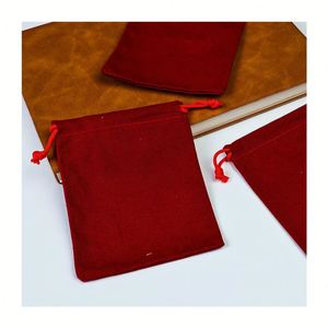Bolsa de Algodón con Cordón y Logotipo Personalizado, Bolsa de Regalo Reutilizable para Empaque de Joyería - Product Image 3